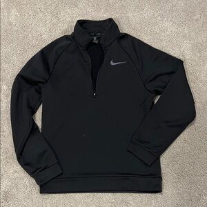 Nike Men's Black Performance Half-Zip Jacket